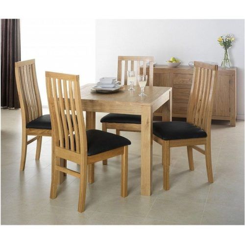 Oak Dining Tables And 4 Chairs (Photo 9 of 20)
