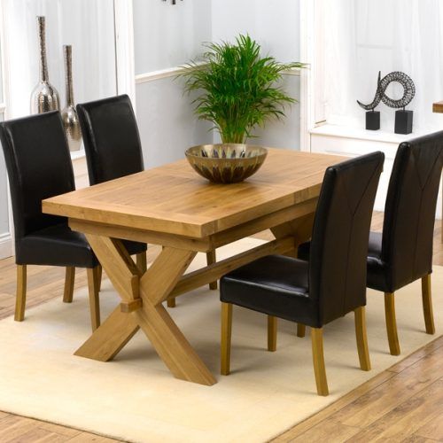 Oak Dining Tables And 4 Chairs (Photo 4 of 20)