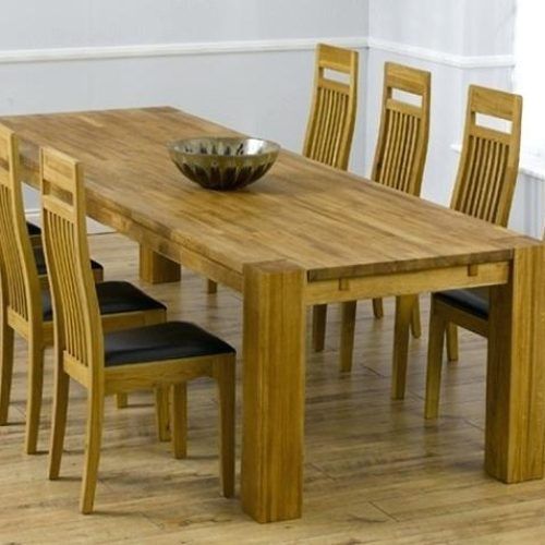Oak Dining Tables And Chairs (Photo 2 of 20)