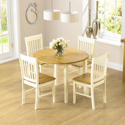 Oak Extending Dining Tables And 4 Chairs (Photo 17 of 20)