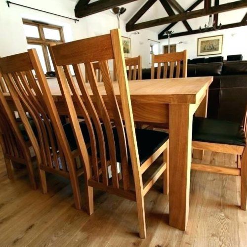 Oak Extending Dining Tables And 8 Chairs (Photo 20 of 20)