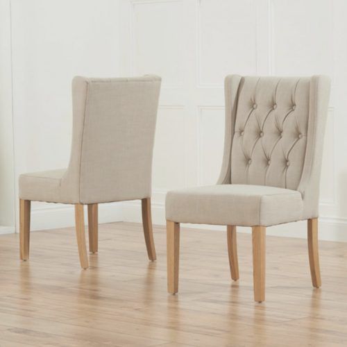 Oak Fabric Dining Chairs (Photo 6 of 20)
