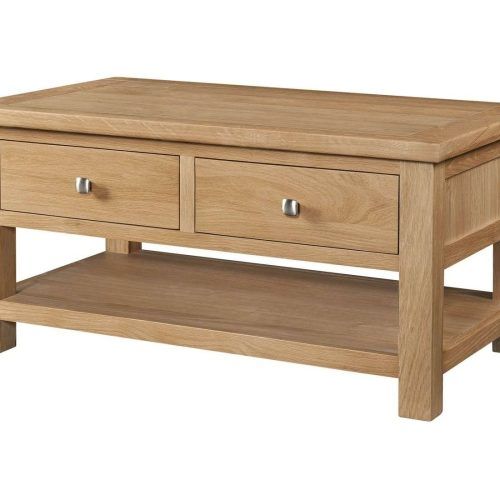 Light Oak Coffee Tables With Drawers (Photo 4 of 20)