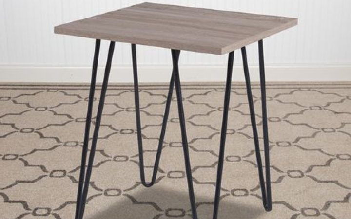 20 Inspirations Oak Wood and Metal Legs Console Tables