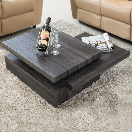 Transitional Square Coffee Tables (Photo 19 of 20)