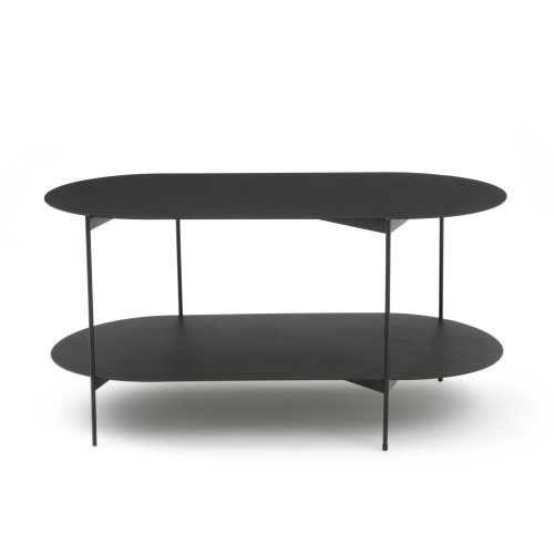 2-Tier Metal Coffee Tables (Photo 2 of 20)