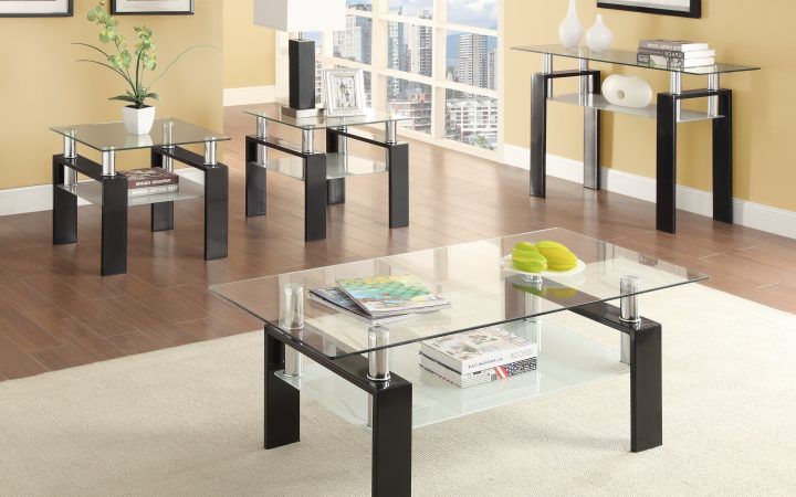 2024 Latest Occasional Contemporary Black Coffee Tables