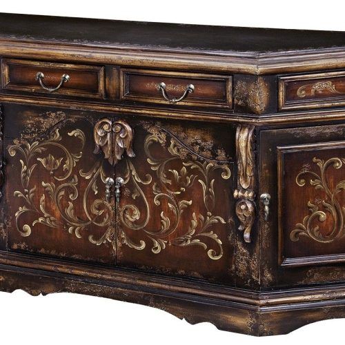 Lovely Floral Credenzas (Photo 18 of 20)