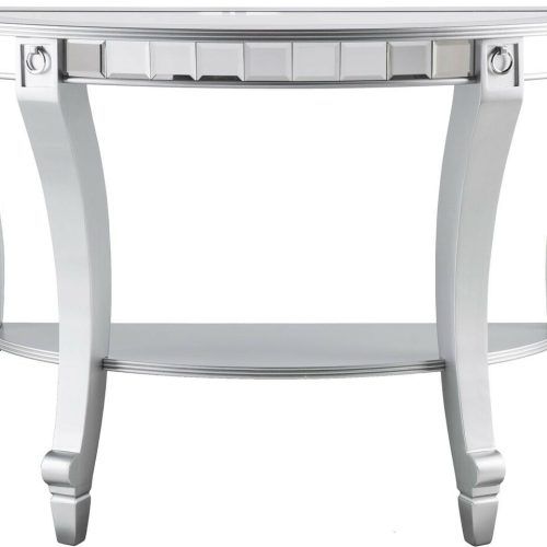 Silver Orchid Olivia Glam Mirrored Round Cocktail Tables (Photo 13 of 20)