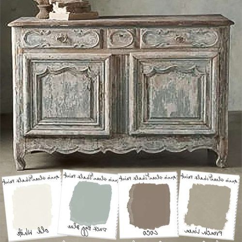 Chalk Painted Sideboards (Photo 19 of 20)
