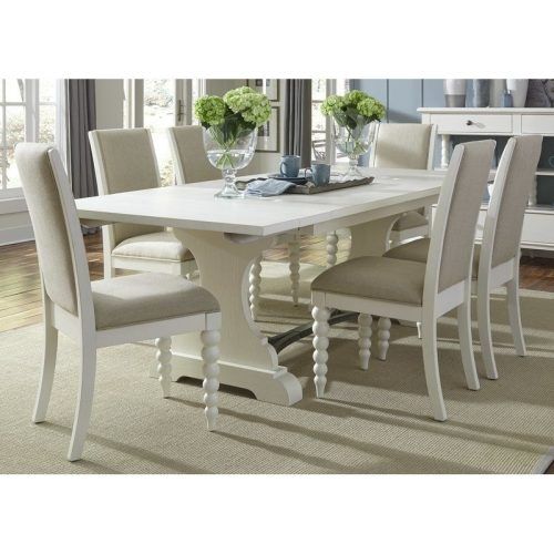 Candice Ii 7 Piece Extension Rectangular Dining Sets With Slat Back Side Chairs (Photo 7 of 20)