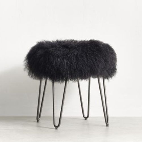 Stone Wool With Wooden Legs Ottomans (Photo 13 of 20)