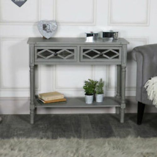Gray And Black Console Tables (Photo 13 of 20)