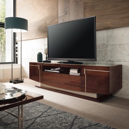 High Glass Modern Entertainment Tv Stands For Living Room Bedroom (Photo 8 of 20)