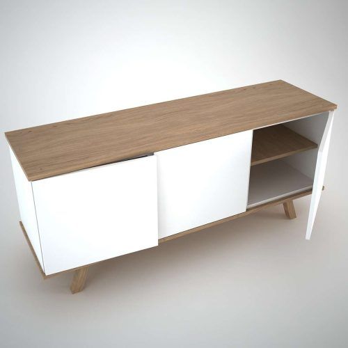 White Modern Sideboards (Photo 3 of 20)