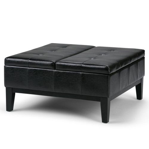 Lennon Pine Planked Storage Ottoman Coffee Tables (Photo 17 of 20)