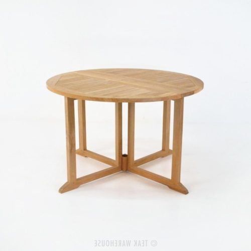 Round Teak Dining Tables (Photo 18 of 20)