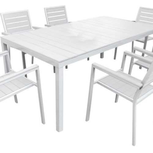 Outdoor Dining Table And Chairs Sets (Photo 4 of 20)