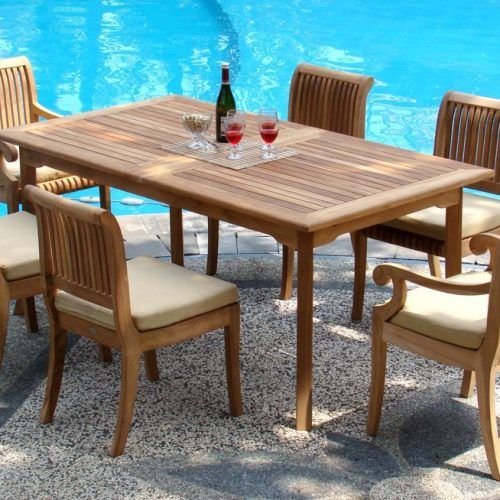 Outdoor Dining Table And Chairs Sets (Photo 11 of 20)