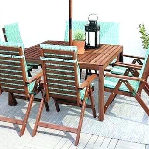 Outdoor Dining Table And Chairs Sets (Photo 13 of 20)