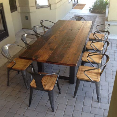 Outdoor Dining Table And Chairs Sets (Photo 8 of 20)