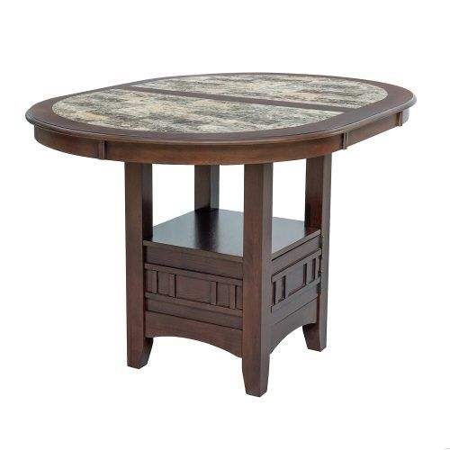 Cohler Traditional Brown Cherry Oval Coffee Tables (Photo 17 of 20)