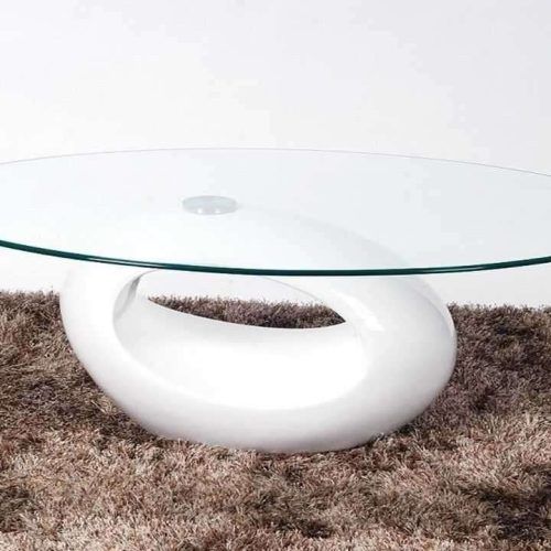 Oval Gloss Coffee Tables (Photo 14 of 20)