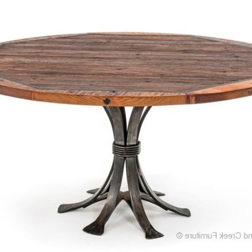 Oval Reclaimed Wood Dining Tables (Photo 10 of 20)