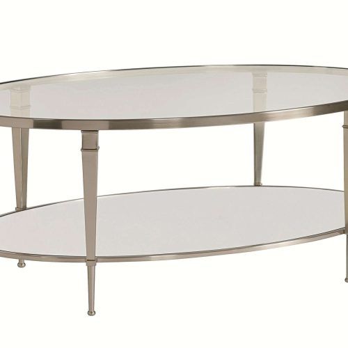 Oval Mirrored Coffee Tables (Photo 4 of 20)