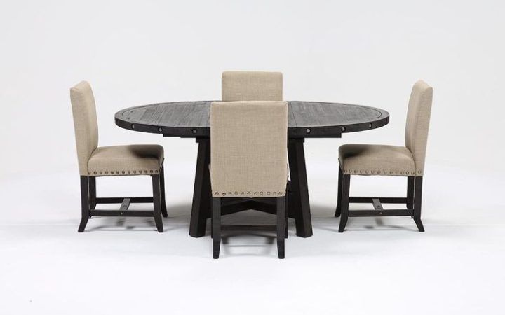 20 Best Collection of Jaxon 5 Piece Round Dining Sets with Upholstered Chairs