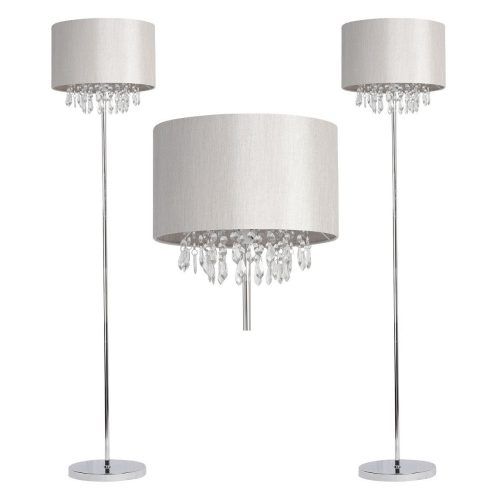Silver Chrome Floor Lamps (Photo 20 of 20)