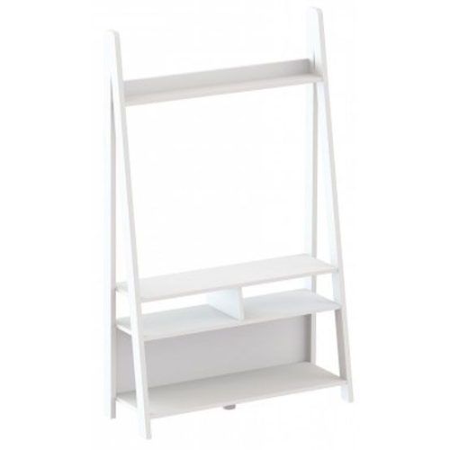 Tiva White Ladder Tv Stands (Photo 10 of 20)