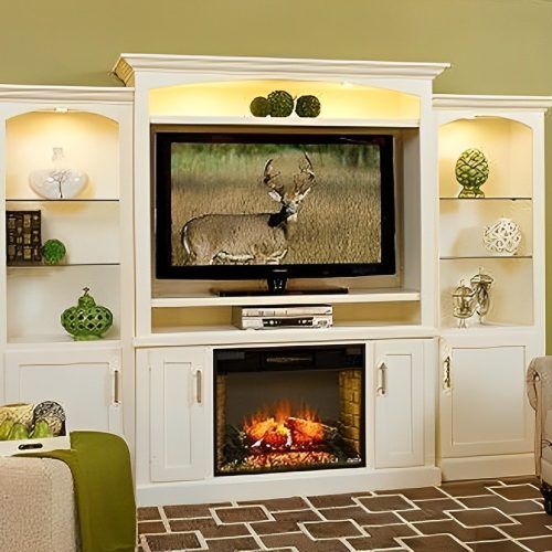 Electric Fireplace Entertainment Centers (Photo 1 of 20)