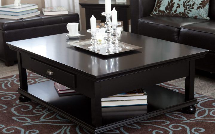 20 Collection of Aged Black Coffee Tables