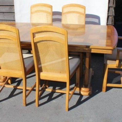 Parquet Dining Chairs (Photo 3 of 20)