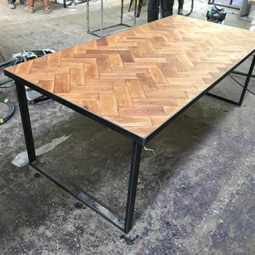 Parquet Dining Tables (Photo 3 of 20)