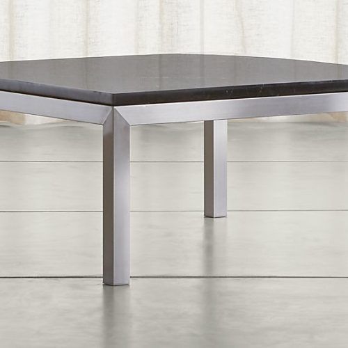 Square Matte Black Coffee Tables (Photo 19 of 20)