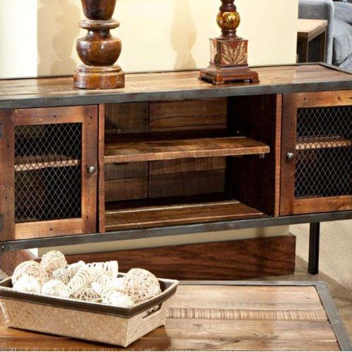 Industrial Tv Cabinets (Photo 14 of 20)