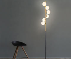20 Best Collection of Frosted Glass Floor Lamps