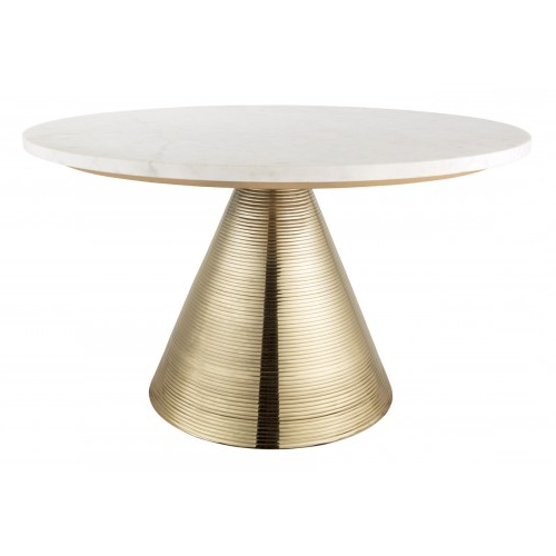 White Marble And Gold Coffee Tables (Photo 20 of 20)