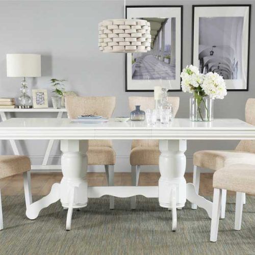 Pedestal Dining Tables And Chairs (Photo 6 of 20)