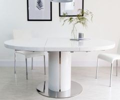 Top 20 of White Round Extending Dining Tables
