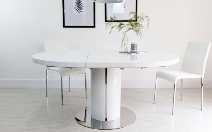 Top 20 of White Round Extending Dining Tables