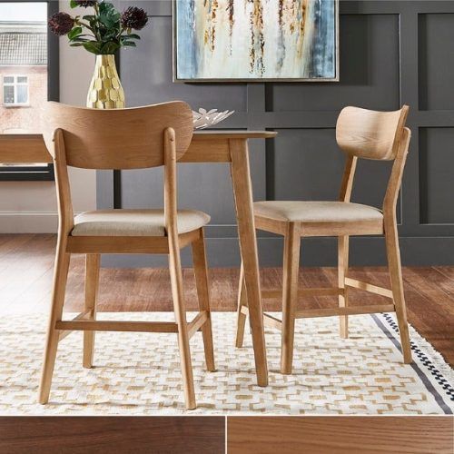 Penelope 3 Piece Counter Height Wood Dining Sets (Photo 6 of 20)