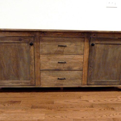Rustic Sideboards Buffets (Photo 3 of 20)
