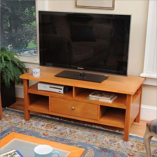 Maple Tv Stands For Flat Screens (Photo 12 of 15)