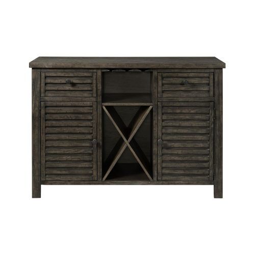 Simple Living Montego Black Wooden Buffets (Photo 7 of 20)