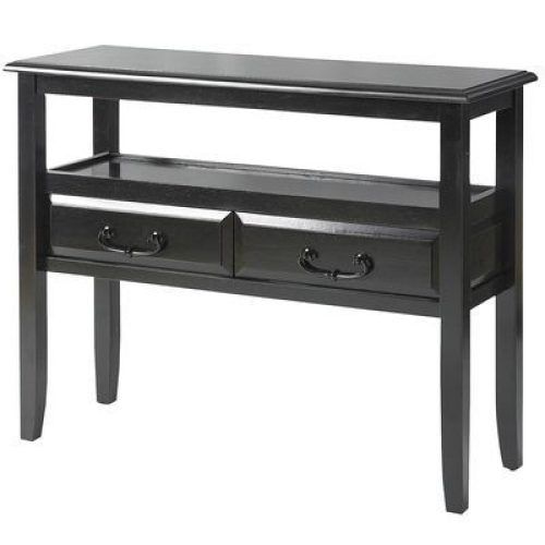 Black Console Tables (Photo 8 of 20)