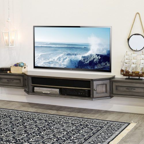 Bari 160 Wall Mounted Floating 63" Tv Stands (Photo 22 of 27)
