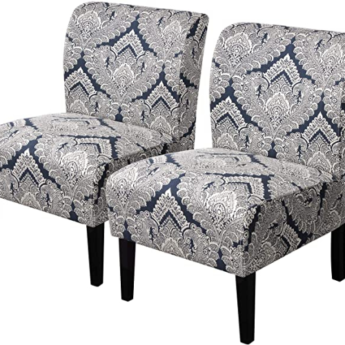 Armless Upholstered Slipper Chairs (Photo 12 of 20)